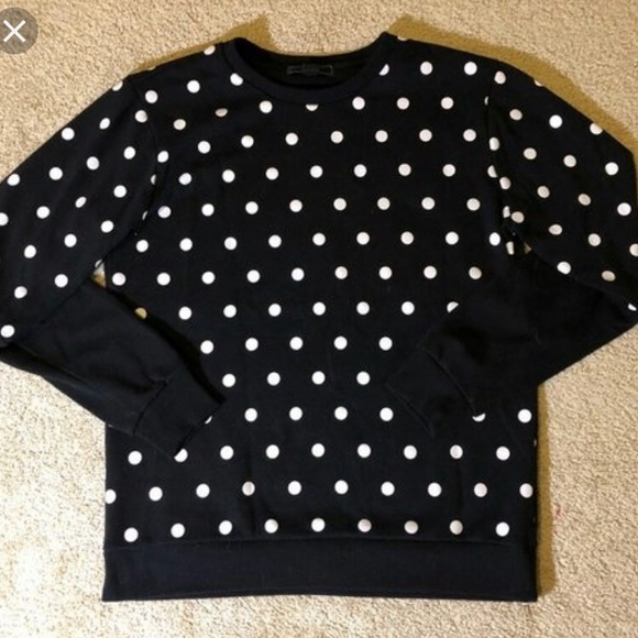 Forever 2 Mens Polka Dot Sweater 